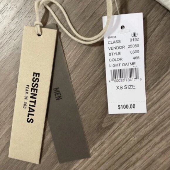 Essentials Gray Hoodie for Men - Picture 11 of 11